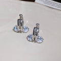 Crystal Flower and Butterfly Ear Clips in Eight Designs view 8