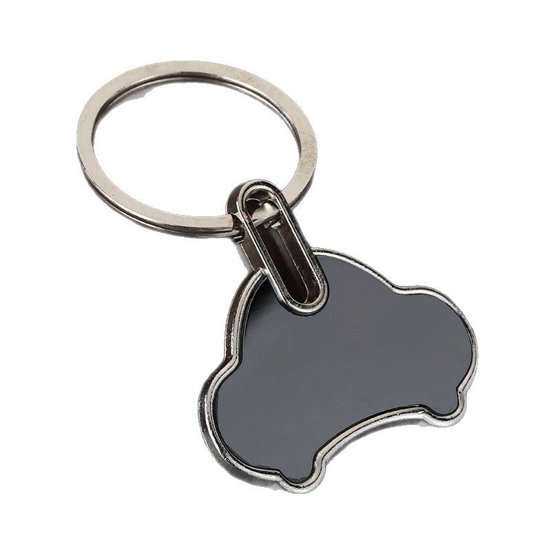 Sublimation Metal Bottle Opener Keychain DIY Blank Gift Keyring