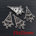 Antique Silver Multi Loop Chandelier Earring Connectors view 11