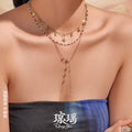 Starburst Y Necklace and Beaded Jewelry Collection view 1
