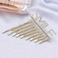 Crystal Smile Fringe Brooch Decorative Lapel Pin For Jackets And Scarves view 4