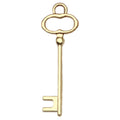 Yellow Key Metal Charms with 26 Listed Options for Jewelry Making view 9