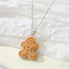 Gingerbread Necklace