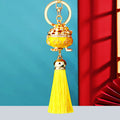 Jeweled Fortune Basin Tassel Keychains in Four Colors plus Assorted Option view 6