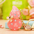 Jelly Gourd Keychains in Five Colors with Braided and Plain Loops view 11