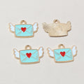 Enamel Love Letter Charms in Seven Color Styles for Jewelry view 6