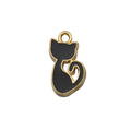 Gold-Tone Moon and Leaf Metal Charms with 28 Listed Options view 12