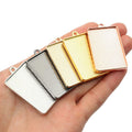 Rectangular Double Sided Bezel Pendant Trays in Six Finishes view 5