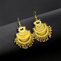 Thirty-One Ornate Peacock Statement Dangle Earrings view 5
