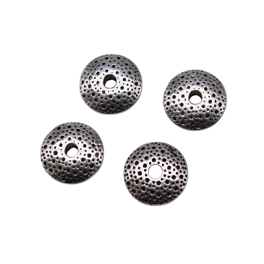 10x3mm 0.8g Zinc Alloy Large Hole Spacer Beads for Bracelet Necklace Jewelry Making Crafts