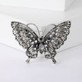 Crystal Butterfly Brooch in Five Metallic Colorways view 10