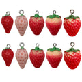 Iridescent Strawberry Glossy Charms with 33 Listed Options view 7