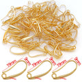 Cup C Shape and Smooth U Shape Earring Hooks Jewelry Findings view 12