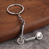Antique Silver Scooter
