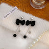 Black Bow Tassels