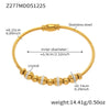 Z277 Gold Bangle