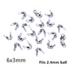 6 x 3 mm Clamshell