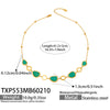 Peacock Green Necklace