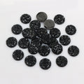 Round Textured Resin Crystal Cluster Flatbacks in 13 Colors view 9