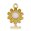 Enamel Zinc Alloy Bee Charm Pendant for DIY Hair Accessories Bracelet Necklace Jewelry