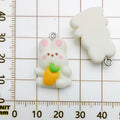 White Bear Glossy Charms with 11 Listed Options for DIY Jewelry Making view 11