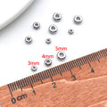 Faceted Metal Rondelle Spacer Beads in Three Sizes and Finishes view 8
