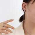 Hammered Texture Round Ball Stud Earrings Gold Or Steel view 7