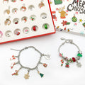 Christmas Metallic Advent Calendar Metal Charms with 4 Listed Options view 2