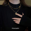Gold Brown Tiger Eye Bead Necklace Pendant and Strand Styles view 4