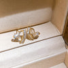 Gold Tone Hearts