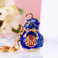 Fortune Gourd and Mixed Auspicious Charm Keychains in Sixty-Four Designs view 9