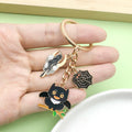 Halloween Charm Keychains Featuring Black Halloween Across 44 Pictured Variations view 2