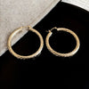 Gold Smooth Hoop