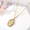 Oval Crystal Mary