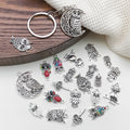 Antique Silver Bird Metal Charms with 12 Listed Options view 3