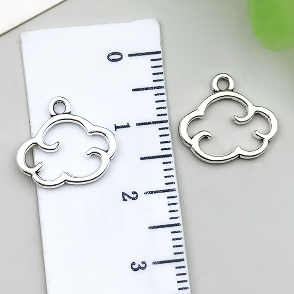 Zinc Alloy Cross Pentagram Hollow Star Charm Pendant for DIY Necklace Earring Bracelet