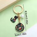 Pearl and Crystal Charm Keychains in 16 Pictured Variations for Bags and Keys view 3