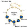 Blue Silver Bracelet
