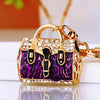 Purple Leopard-Handbag