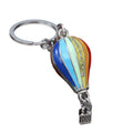 Colorful Hot Air Balloon Metal Keychains, Three Styles view 5