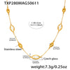 Clear Glass Necklace
