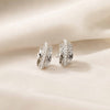 Silver Hoops