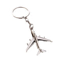 Metal Airplane Keychain With Split Ring, Four Color Styles view 5