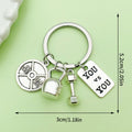 Fitness Charm Keychains in 17 Pictured Variations for Bags and Keys view 3