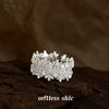 Crystal Floral Ring