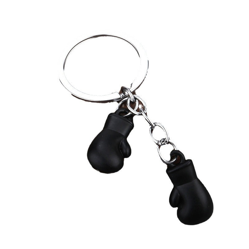 Boxing Glove Zinc Alloy Keychain Gift for Gym Events