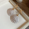 Champagne Shell Earrings