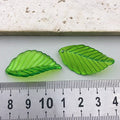 Clear Leaf Glossy Charms with 18 Listed Options for DIY Jewelry Making view 8