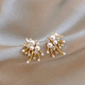 Assorted Floral and Pearl Statement Stud Earrings Statement Jewelry view 9