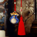 Mixed Fortune Pouch Fish and Sailboat Car Hangers plus One Plain Red Tassel view 11